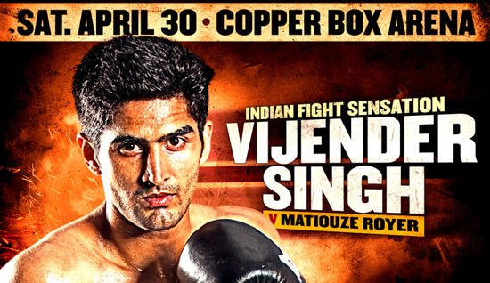 Singh Faces Crucial Copper Box Test Against Royer - Queensberry