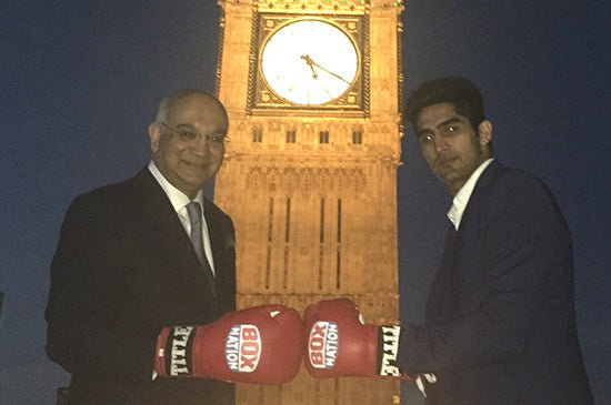 Singh Meets Political Heavyweight In Parliament - Queensberry