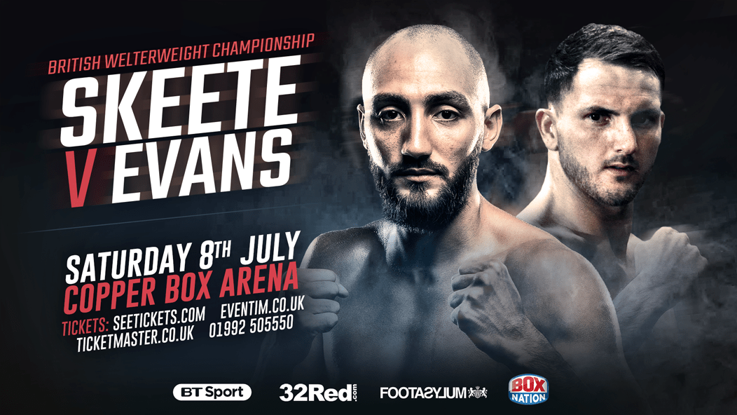 Skeete Gets The Chance To Win His British Title Outright On July 8 - Queensberry