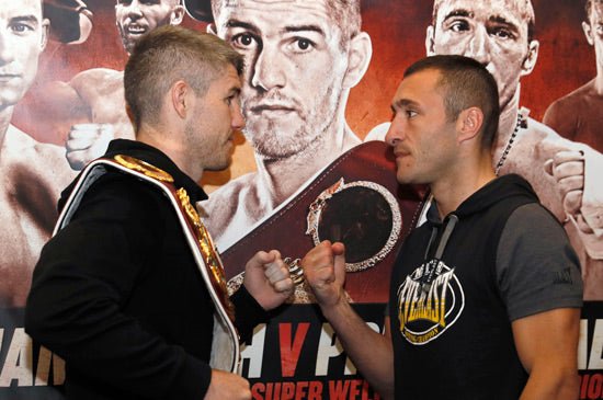 Smith And Radosevic Meet Face-To-Face At Final Press Conference - Queensberry