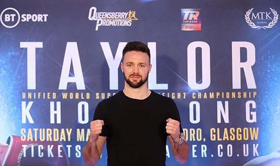 Taylor Vs Khongsong Press Conference Quotes - Queensberry