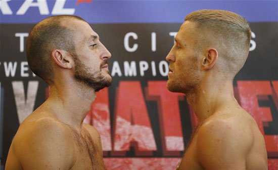 Terry Flanagan And Derry Mathews Weights And Running Order From Liverpool - Queensberry