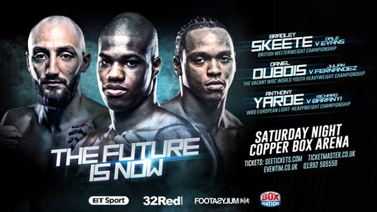 The Future Is Now Weights And Running Order - Queensberry