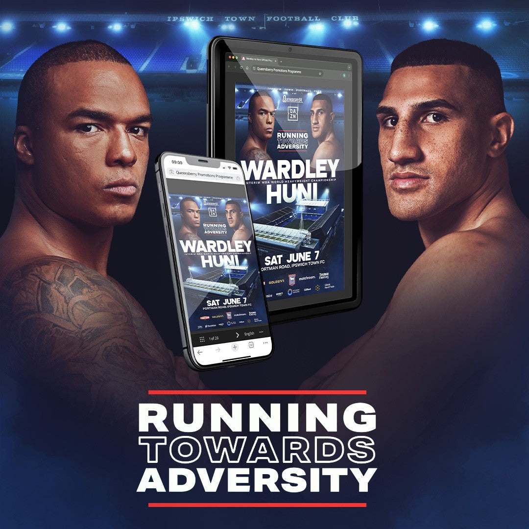 Running Towards Adversity - Fight Night Programme