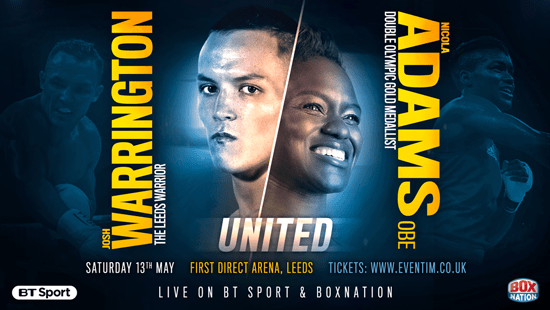 Tickets On Sale For Leeds First Direct Arena Fight Night - Queensberry