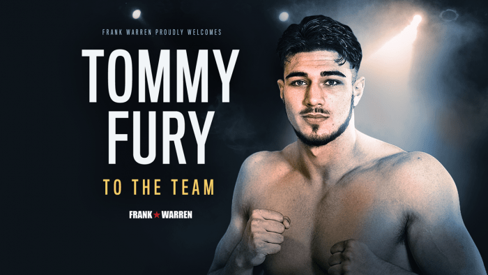 Tommy Fury Signs With Frank Warren - Queensberry