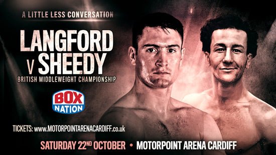 Tommy Langford To Face Sam Sheedy For The Vacant British Middleweight Crown - Queensberry