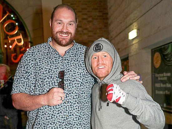 Tyson Fury Backs Turbo Takeover! - Queensberry