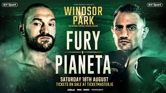 Tyson To Unleash Fury On Two-Time World Title Challenger - Queensberry