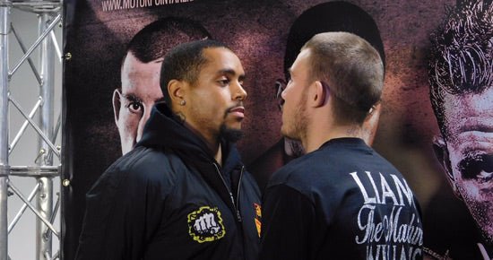 Undefeated British Super-Welterweight Rivals Williams And Patterson Meet Face-To-Face - Potential Wbo Mandatory Position Awaits Winner - Queensberry