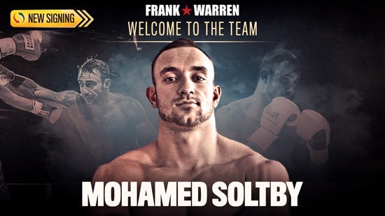 Undefeated Hamburg Heavyweight Mohamed Soltby Signs With Frank Warren - Queensberry