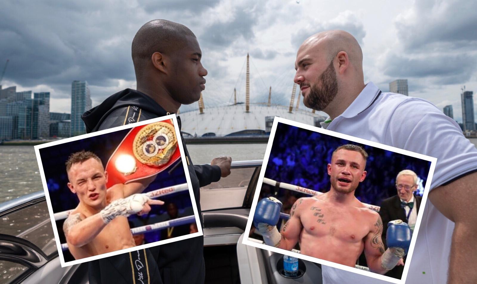 Warrington And Frampton United On Dubois V Gorman - Queensberry