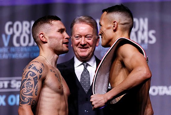 Warrington V Frampton Weights And Running Order - Queensberry