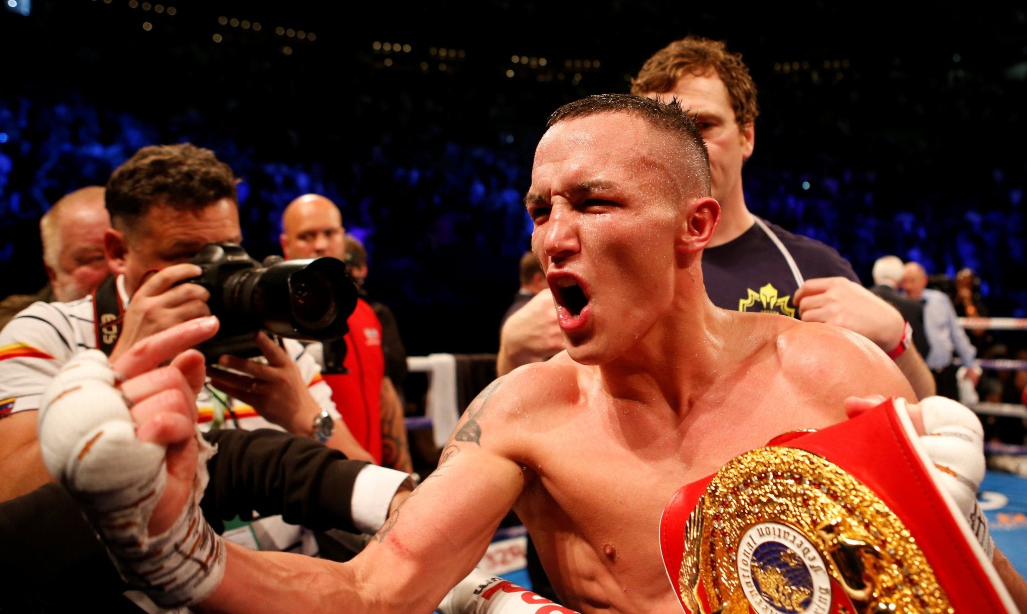 Warrington V Galahad | Results And Fight Reports - Queensberry