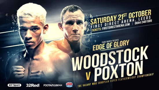 Wbo European Super-Featherweight Title On The Line For Woodstock V Poxton - Queensberry