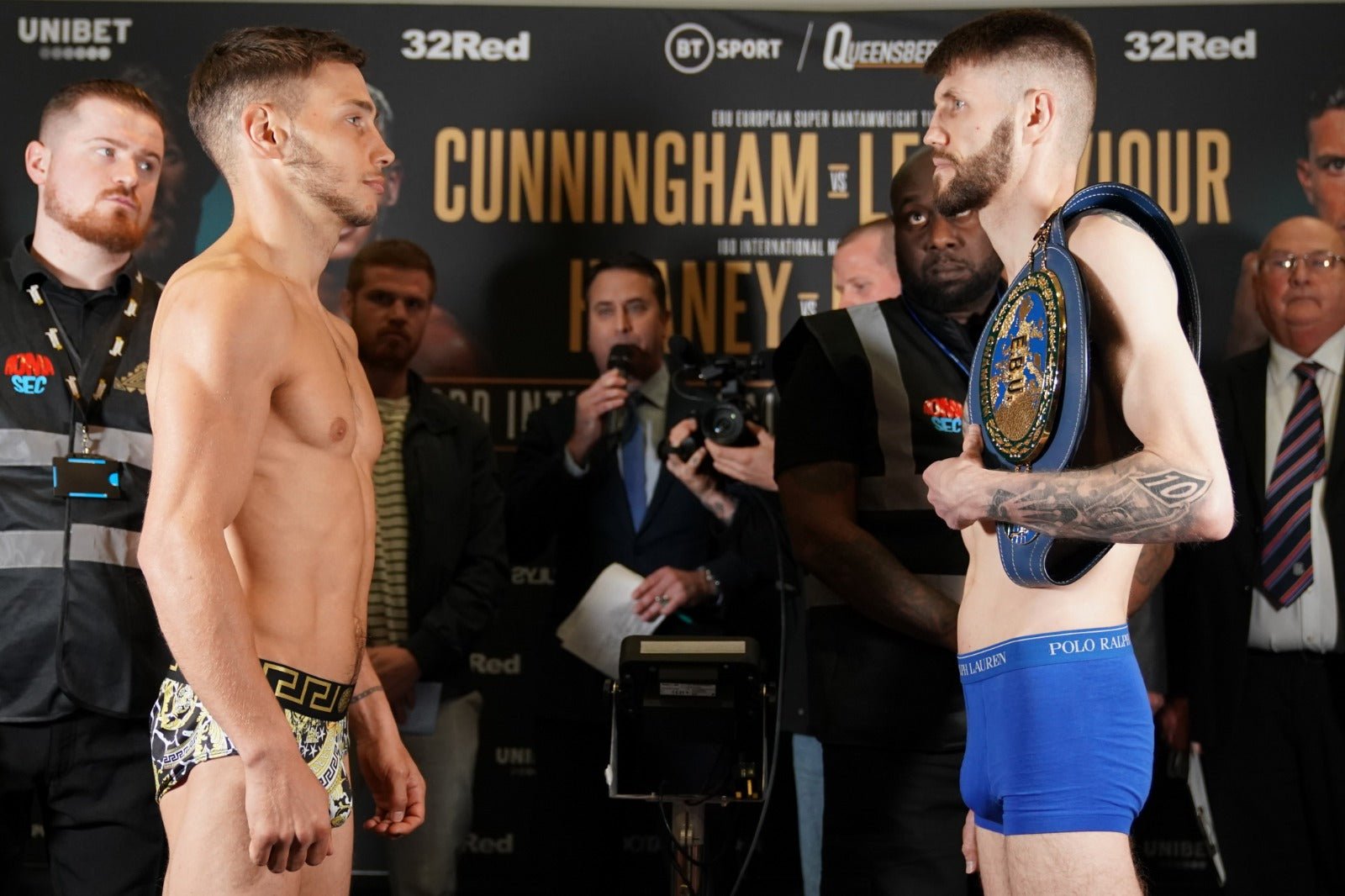 Weigh-In Results And Photos From Telford - Queensberry