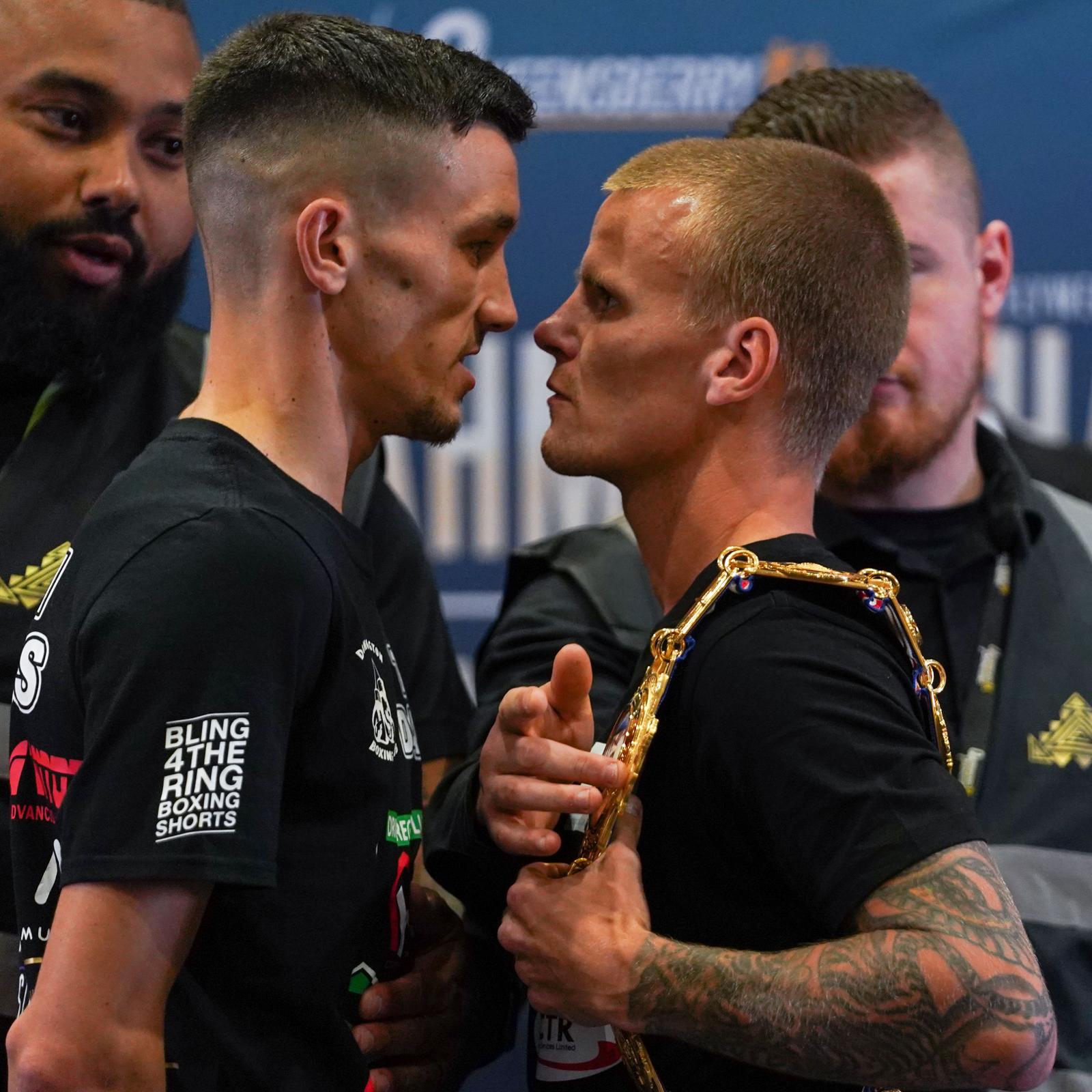 Weigh-In Results From Telford - Queensberry