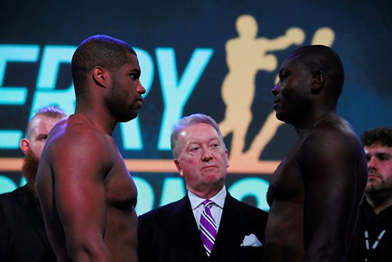 Weights And Running Order: Dubois Vs Tetteh - Queensberry
