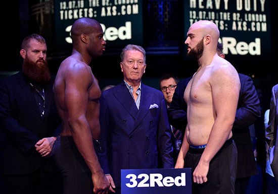 Weights & Running Order | Heavy Duty | Saturday Night At The O2, London Live On Bt Sport - Queensberry