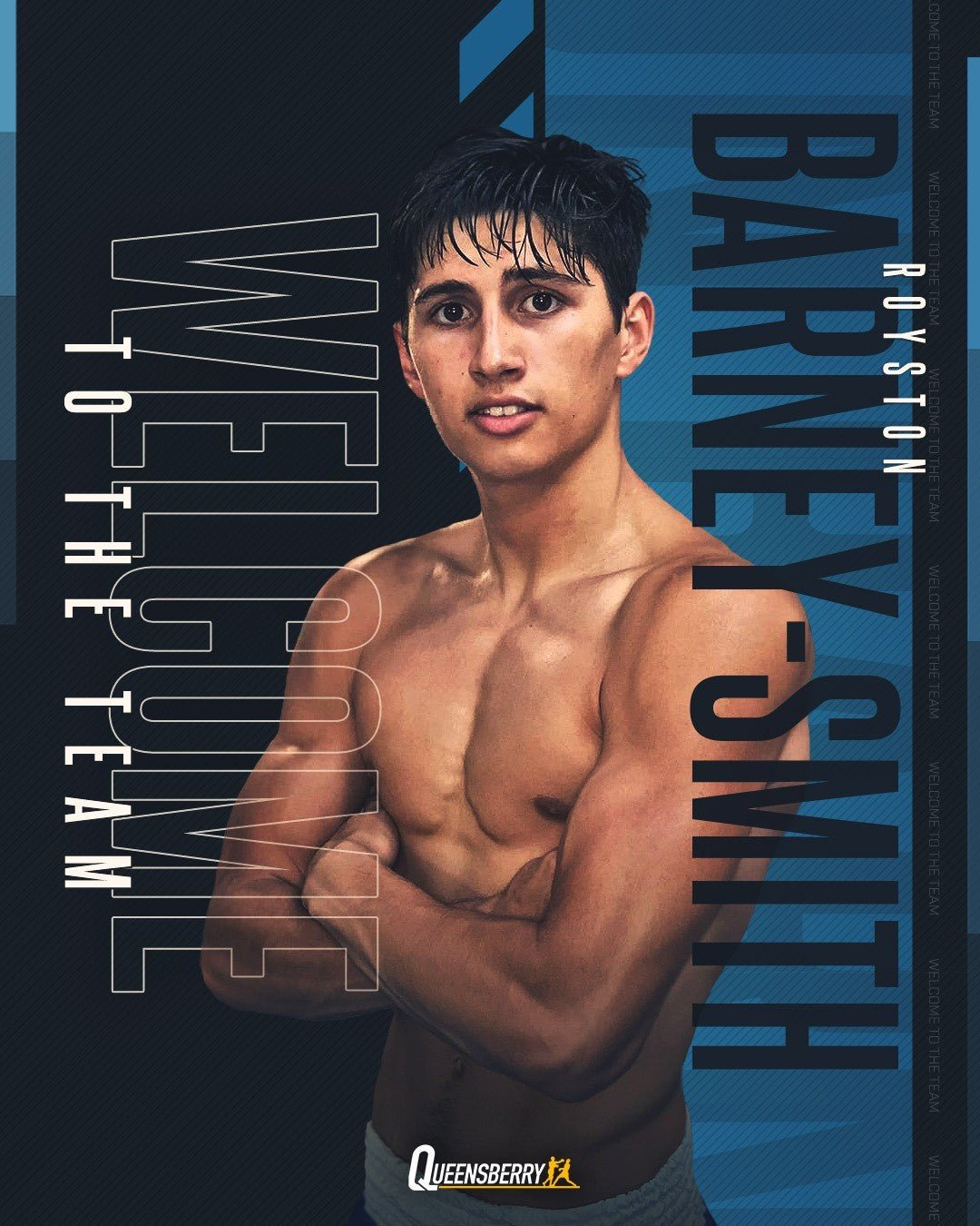 Welcome To The Team Royston Barney-Smith - Queensberry