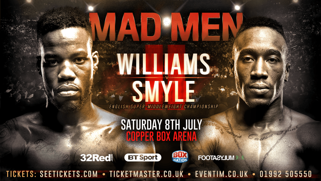 Williams V Smyle Rematch Confirmed For July 8 - Queensberry