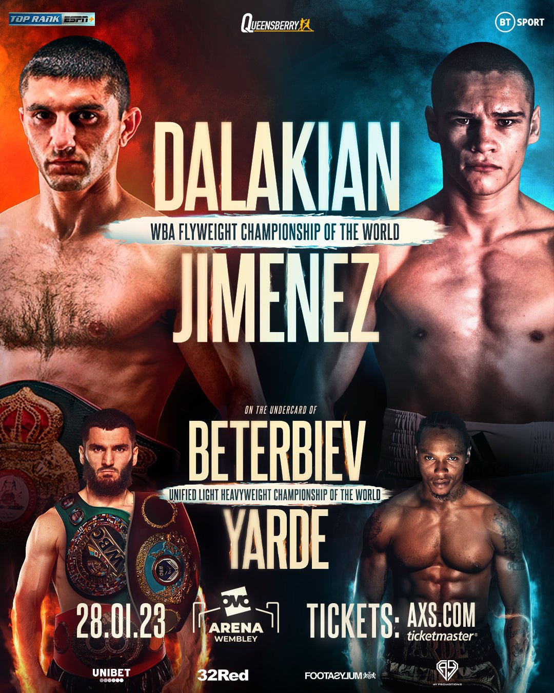World Flyweight Title Lands At Wembley On Yarde's Big Night - Itauma & Hutchinson Go For Titles - Queensberry