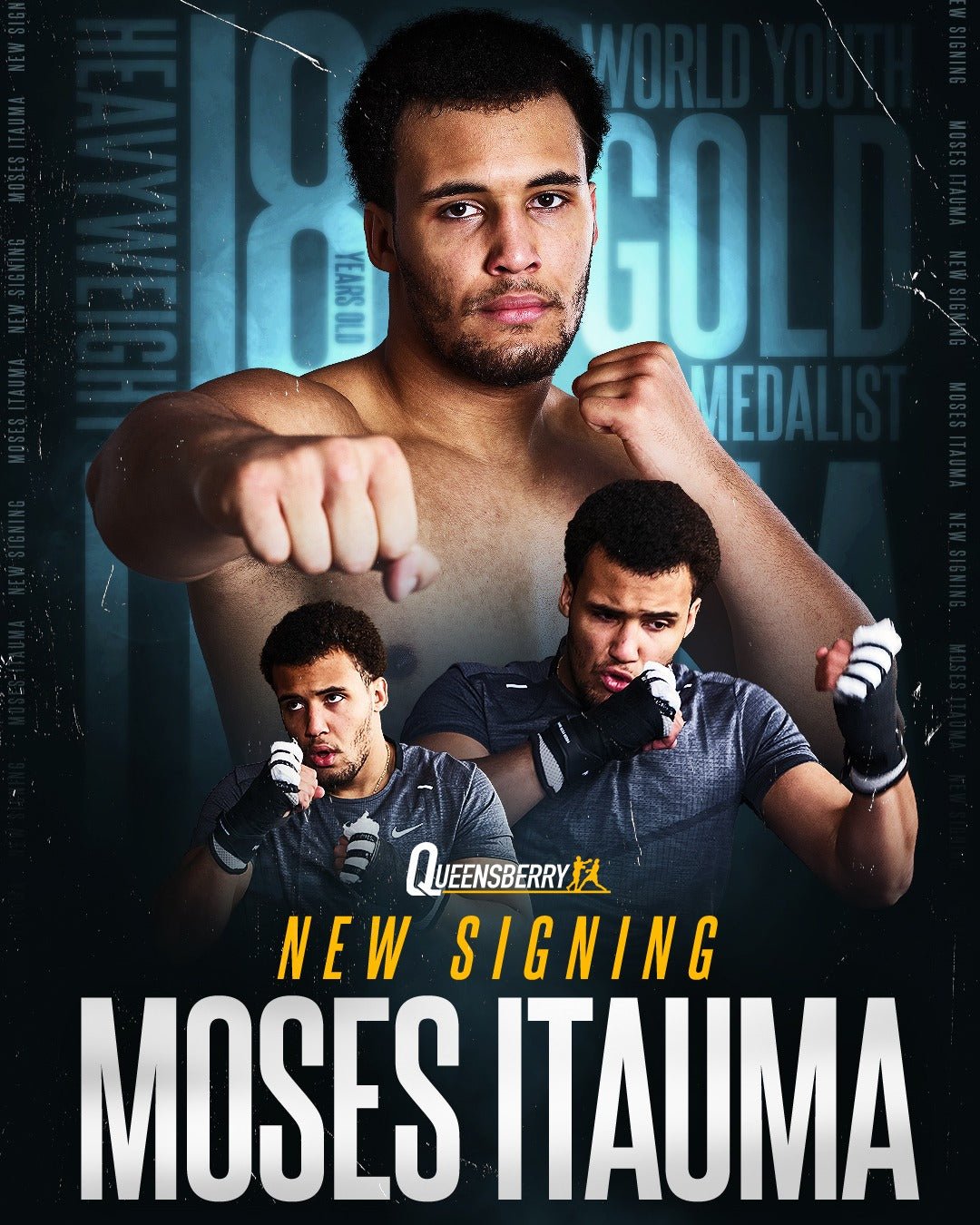 World Youth Champion Moses Itauma Signs With Queensberry - Queensberry