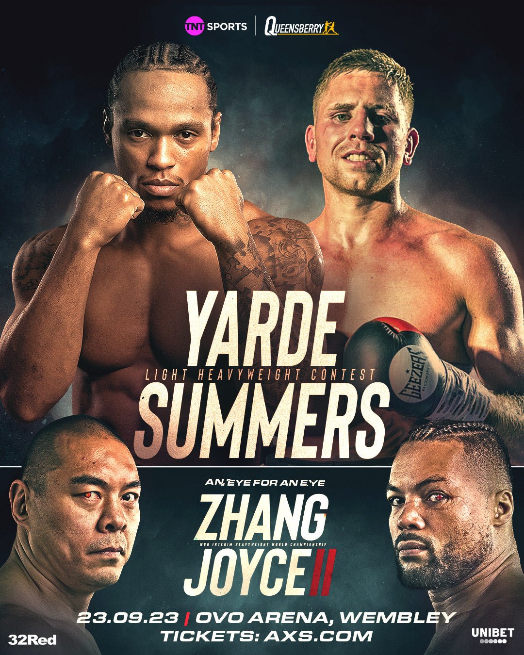 Yarde Returns On Zhang Vs Joyce Ii - Queensberry