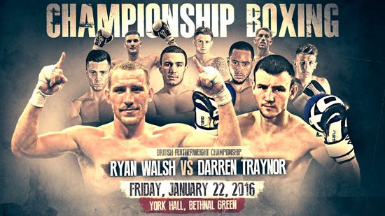 York Hall Championship Boxing Running Order - Queensberry