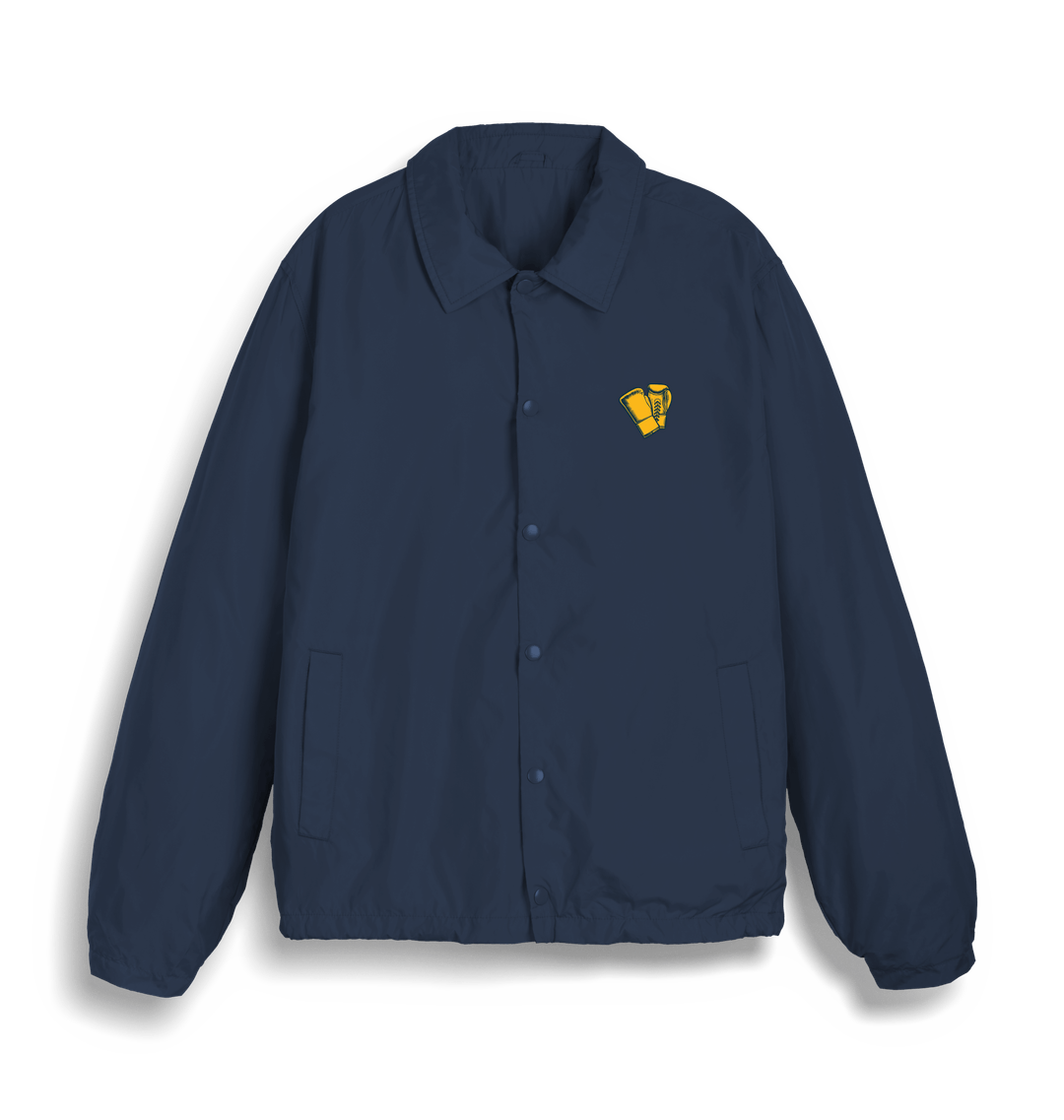 French Navy Jacket Front