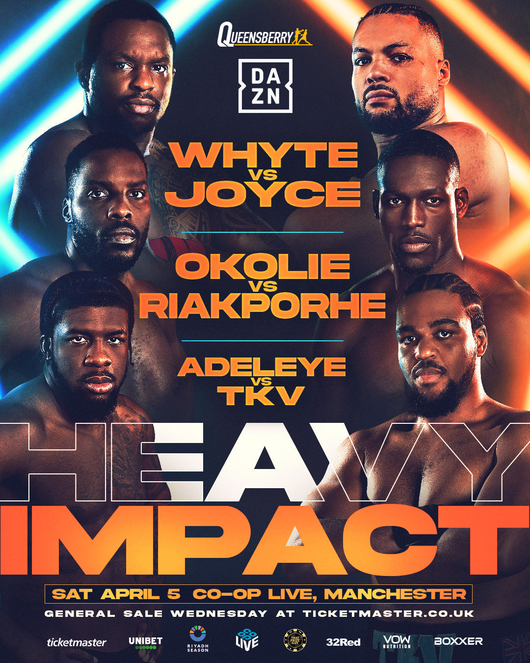 Boxing Tickets - Secure Your Seat Today - Queensberry Promotions