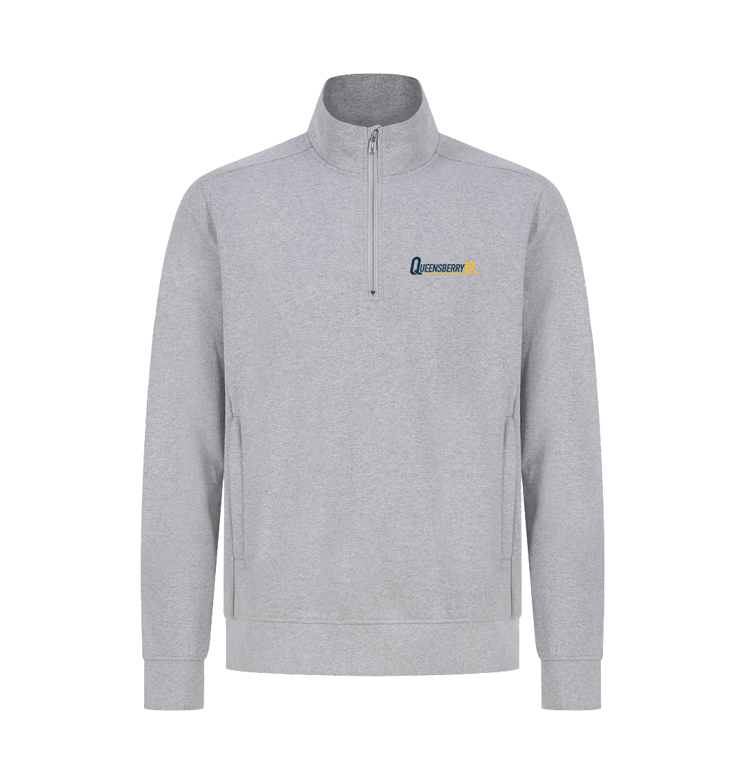 Queensberry Classic Grey Quarter Zip
