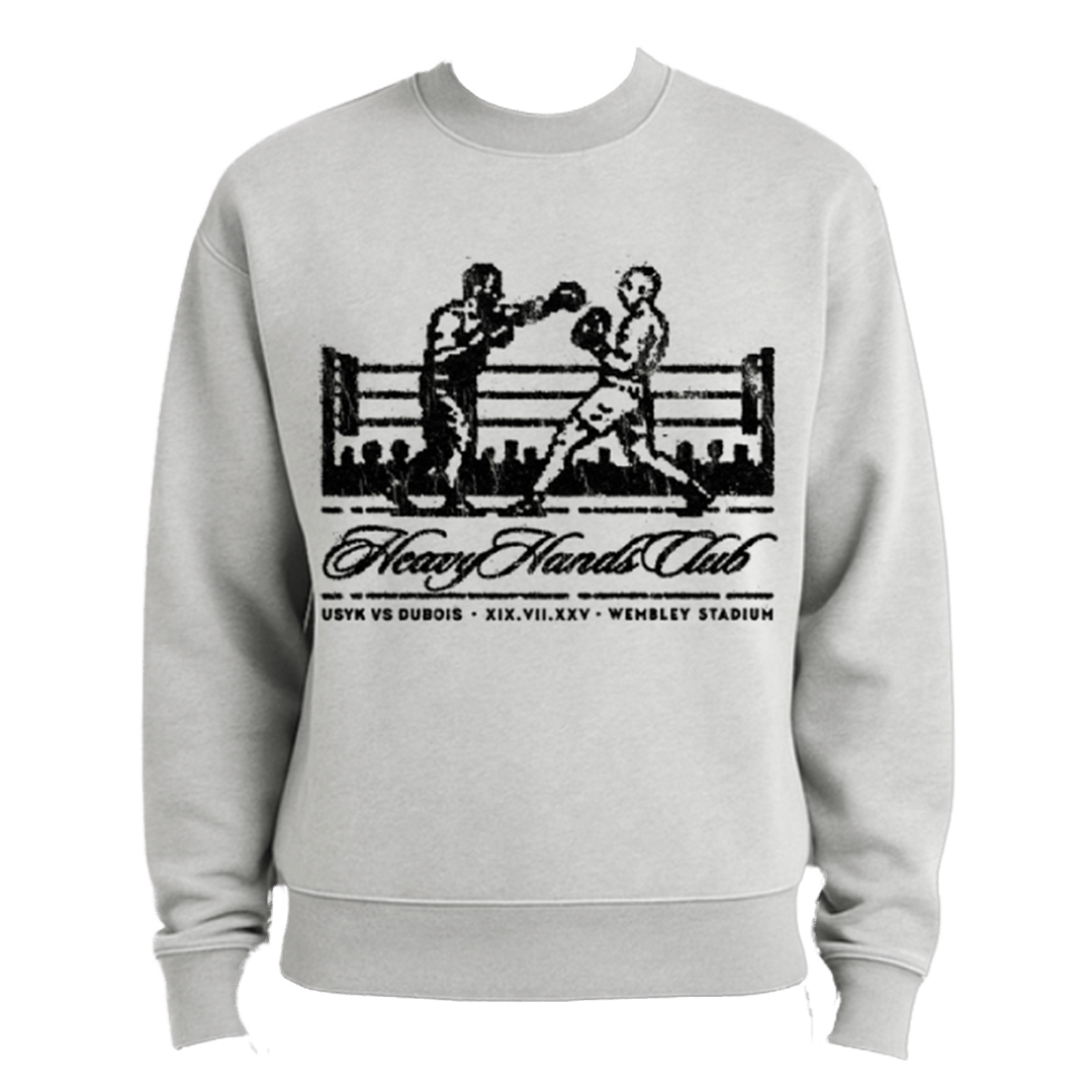 King of the Ring UNDISPUTED Grey Sweatshirt - Queensberry