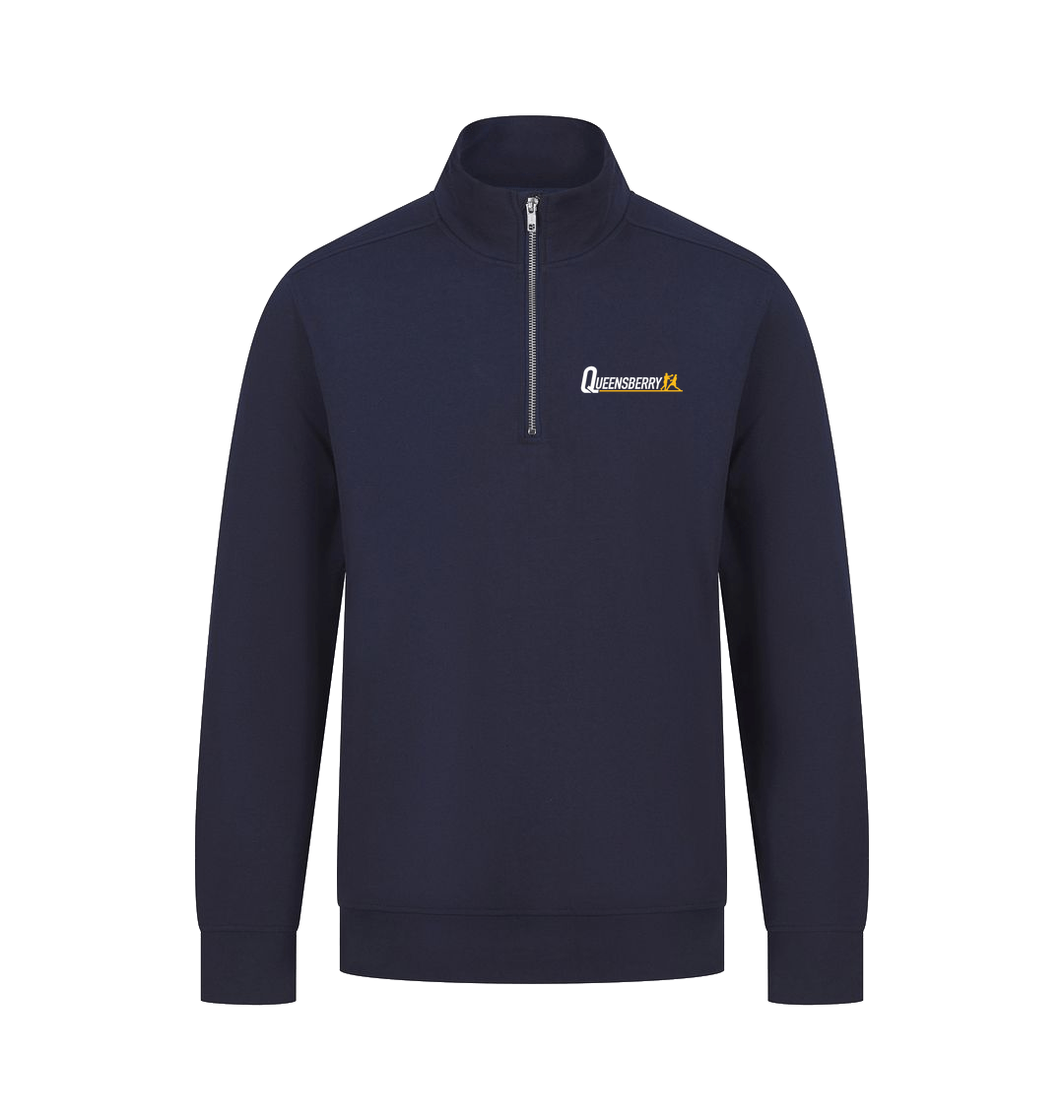 Queensberry Classic Navy Quarter Zip - Queensberry