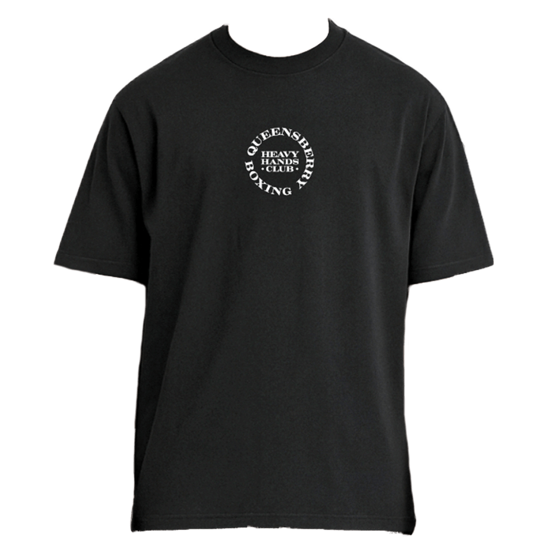 The Heavy Hands Club UNDISPUTED Short Sleeve Black T-Shirt - Queensberry